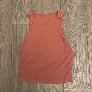 Pink woman’s crop top